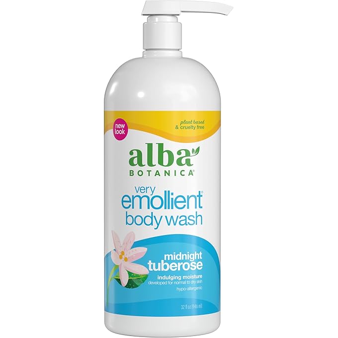 Alba Botanica - Very Emollient Bath & Shower Gel Midnight Tuberose - 32 fl. oz.